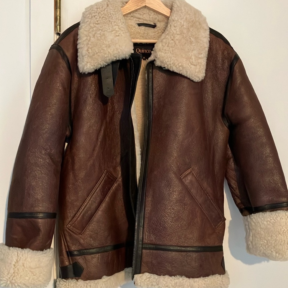 Quince Genuine Shearling Jacket